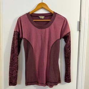 Cute pink thermal long sleeve